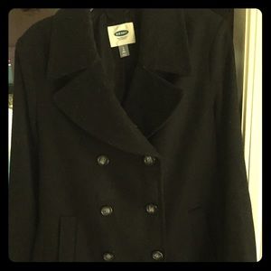 Old Navy Wool Blend Peacoat